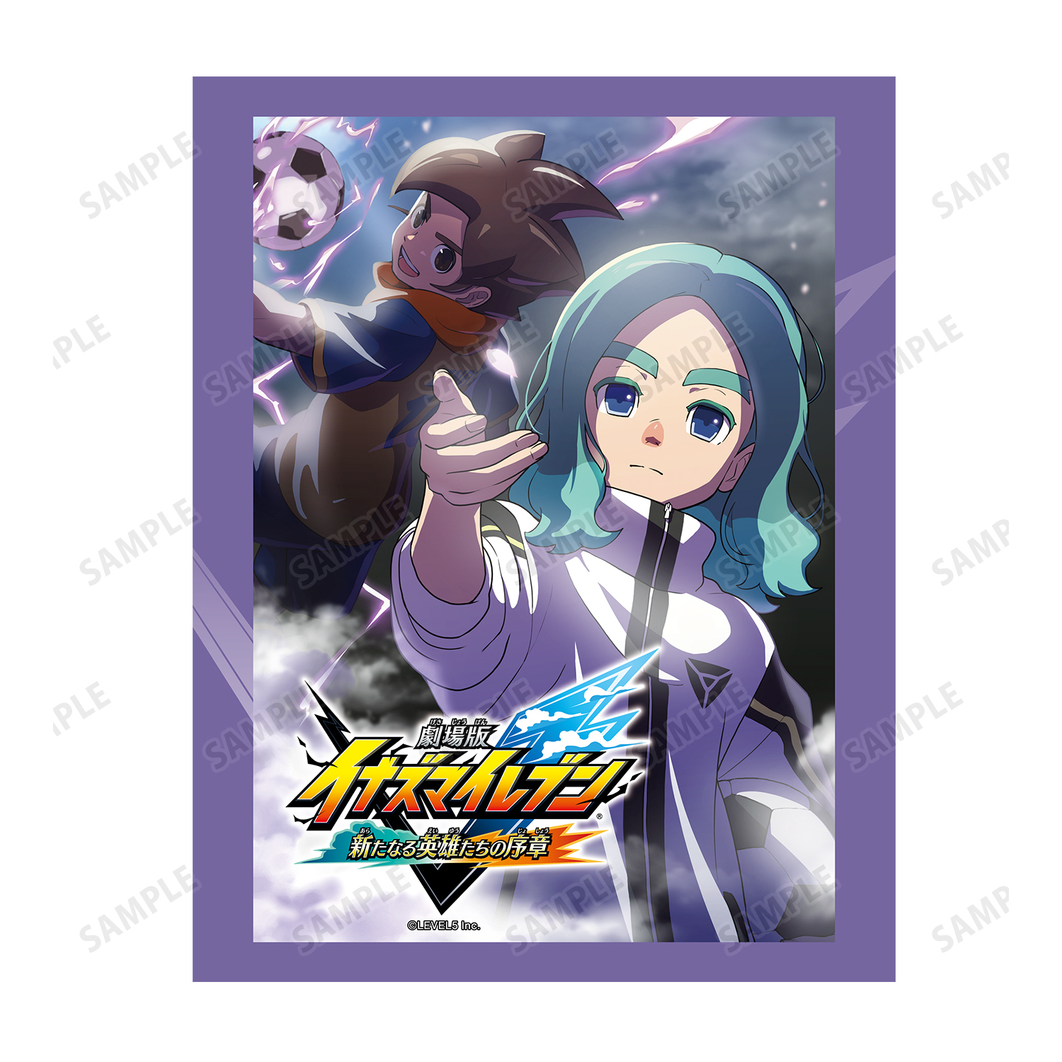 イナズマイレブン 映画 缶バッジ 染岡×34 イナズマイレブン 映画 缶