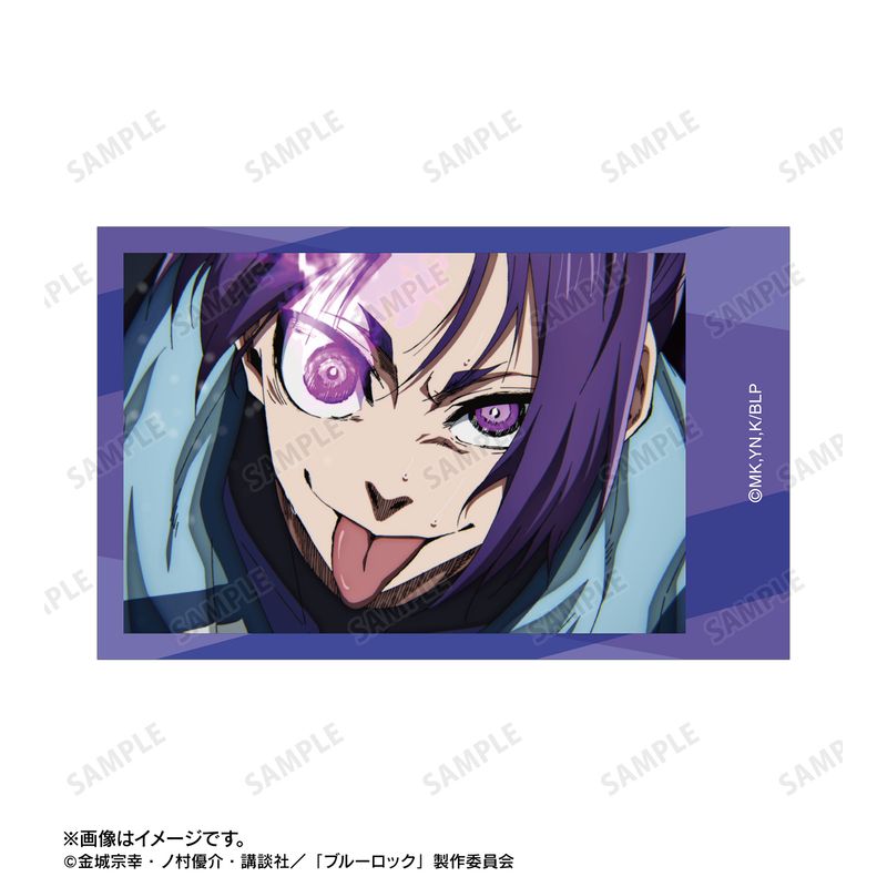 ブルーロック_御影 玲王 場面写インスタントカメラ風イラストカード2枚