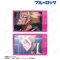 ブルーロック_士道 龍聖 場面写インスタントカメラ風イラストカード2枚