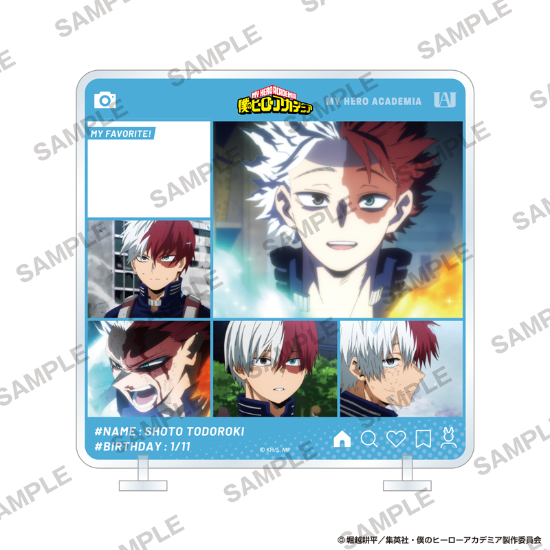 僕のヒーローアカデミア_きゃらinスタンド 成長ver. 轟焦凍