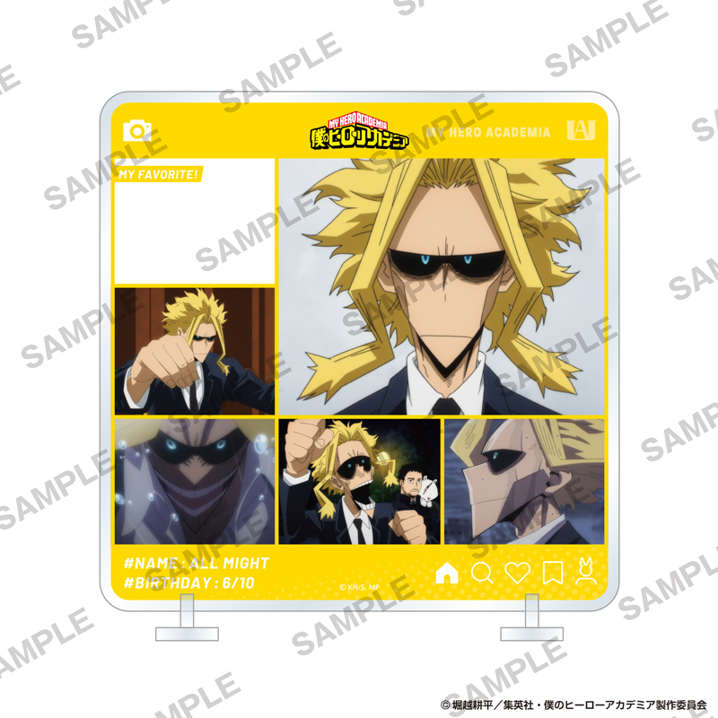 僕のヒーローアカデミア_きゃらinスタンド 成長ver. オールマイト