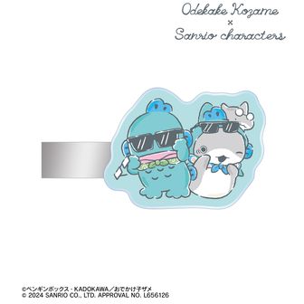 おでかけ子ザメ×サンリオキャラクターズ_エチケットセット_グリーン