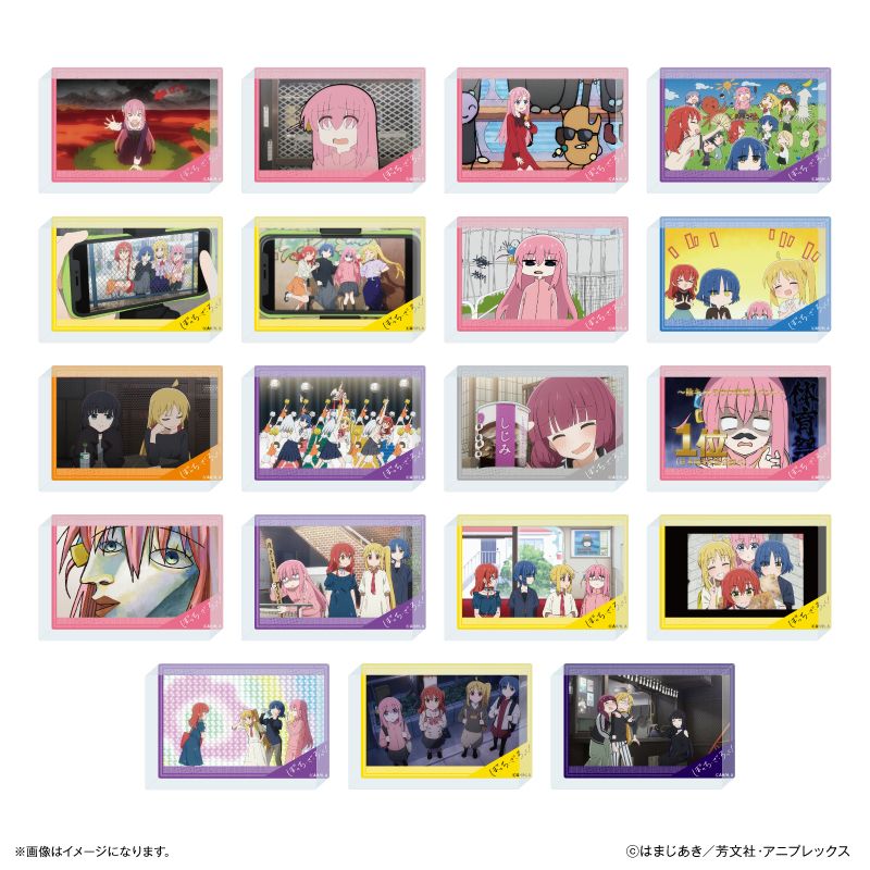 ぼっち・ざ・ろっく！ アクリルブロックコレクション 全種セット 1BOX アニメ「ぼっち・ざ・ろっく！」 トレーディングアクリルブロック 全7