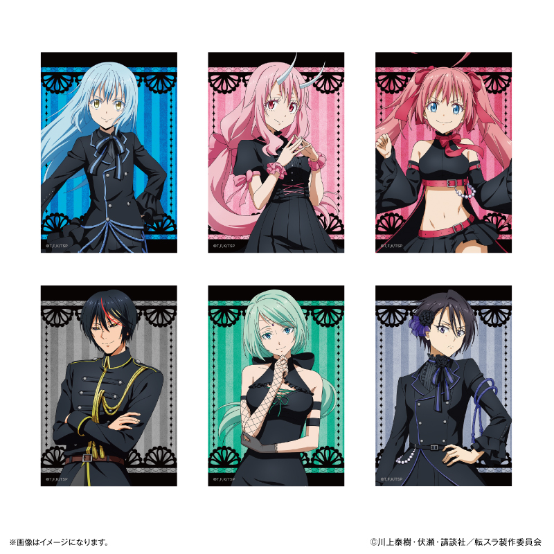 転生したらスライムだった件_トレーディングスクエア缶バッジ（ゴシック）引きver. 【全6種】（BOX）【BOX/6個入り】