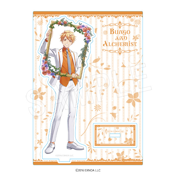 文豪とアルケミスト_アクリルスタンド Flower Frame Ver. 田山花袋