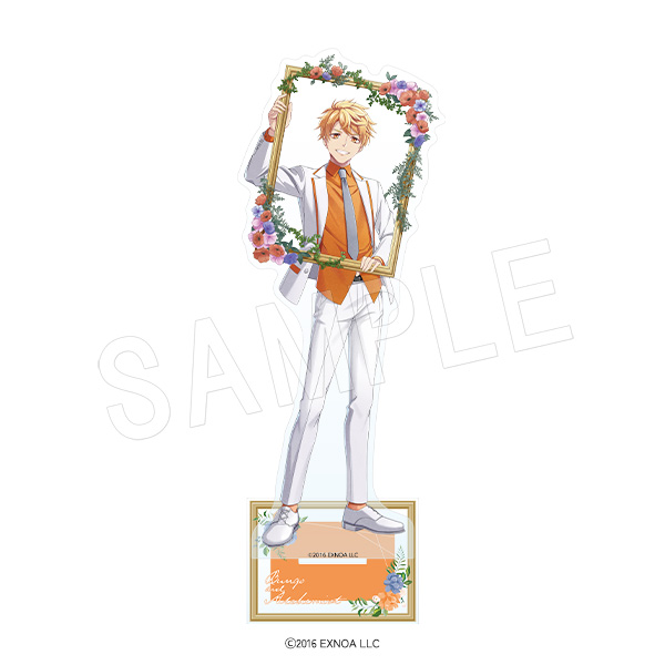 文豪とアルケミスト_BIGアクリルスタンド Flower Frame Ver. 田山花袋