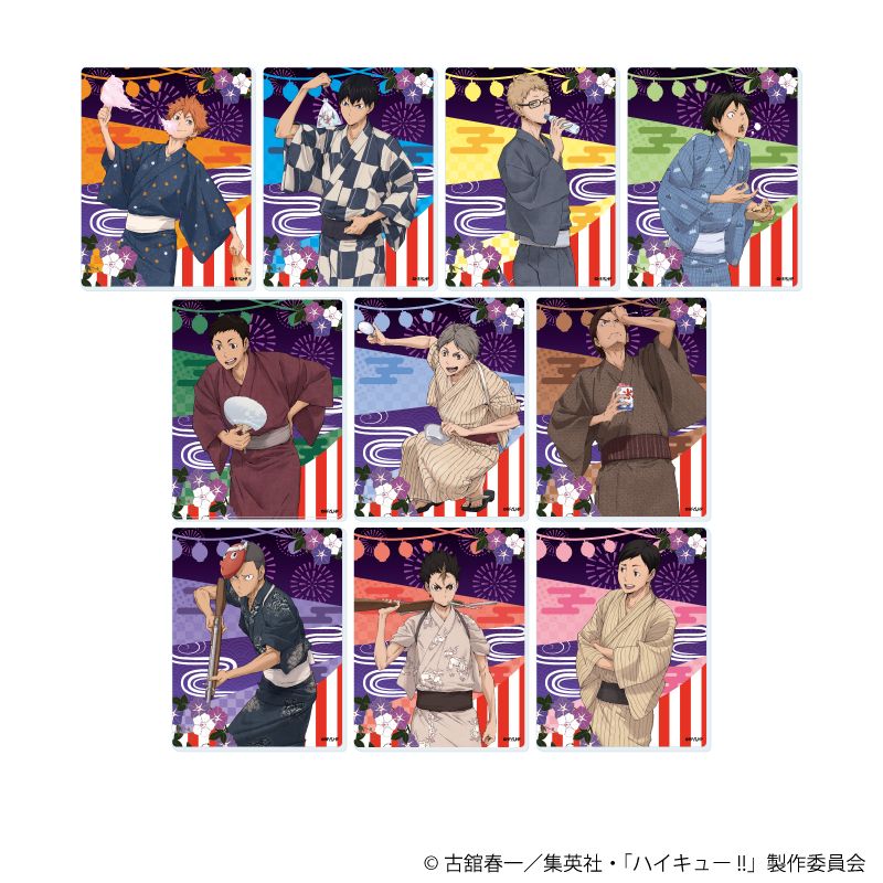 ハイキュー!!_キャラフレームカード02/浴衣ver. BOX(全10種