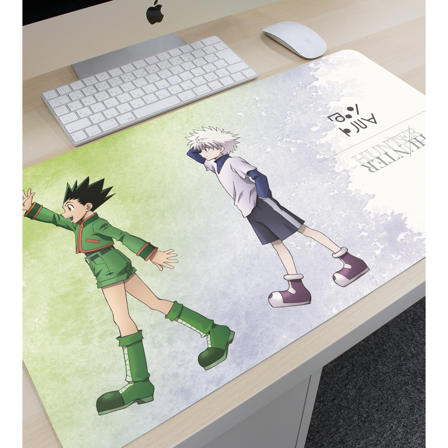 ハンターハンター HUNTER×HUNTER 大判デスクマット HUNTER×HUNTER】ハンターハンター 大判デスクマット 春コレ 新品