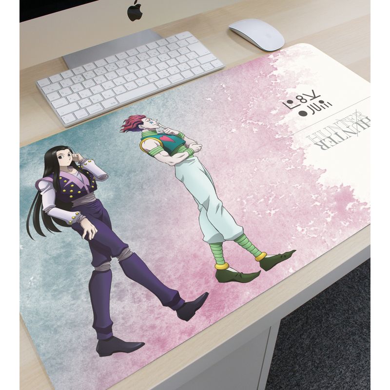 HUNTER×HUNTER_描き下ろし ヒソカ&イルミ 歩みver. マルチデスクマット