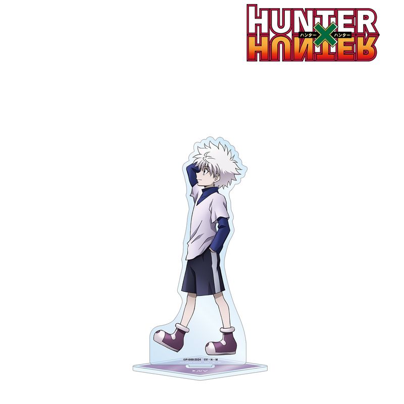 HUNTER×HUNTER キルア　アニメイトカフェ　アクスタキーホルダー ハンターハンター アニカフェ アニメイトカフェ キルア アクリル