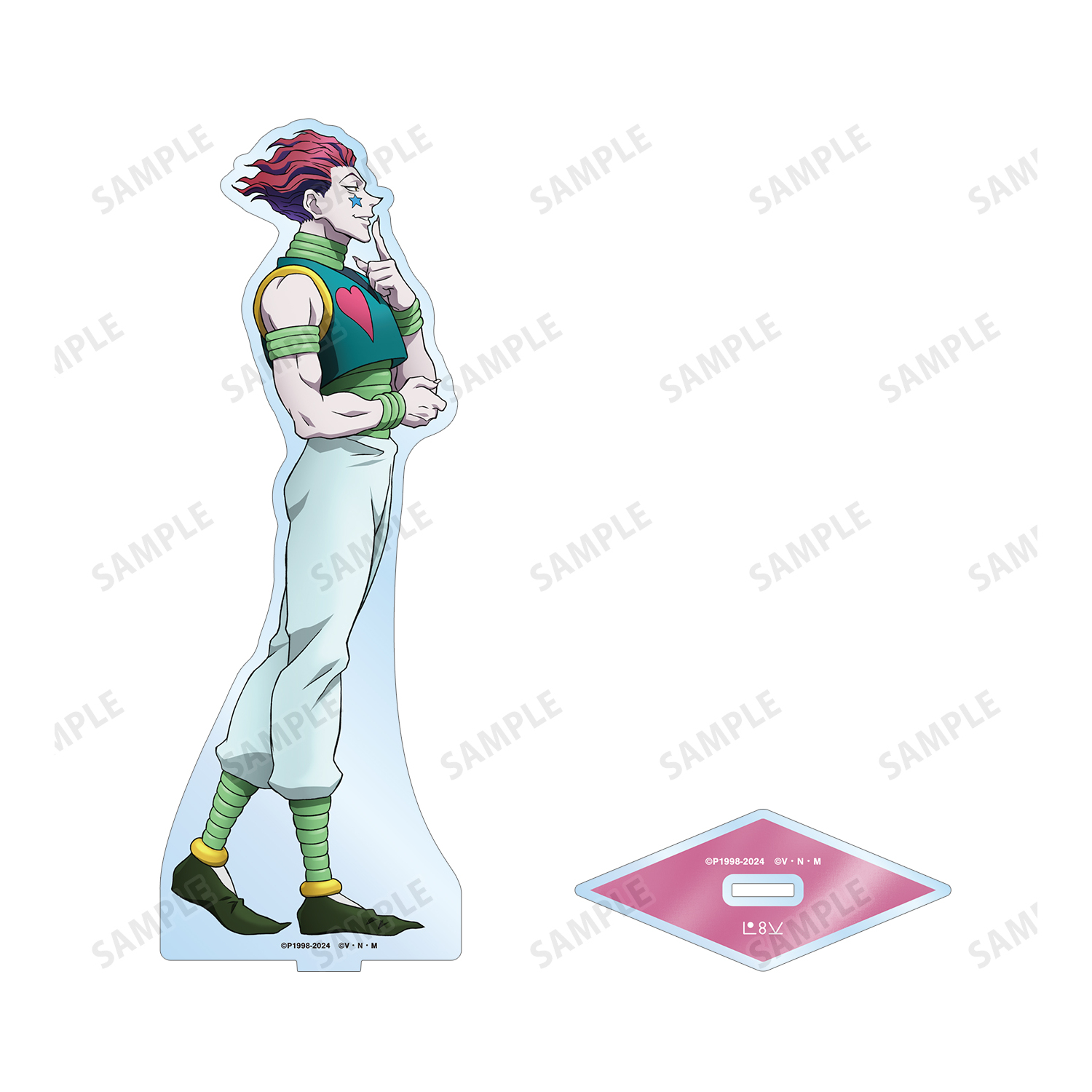 HUNTER×HUNTER ヒソカ　アクリメトリー ハンターハンター【ヒソカ】アクリメトリー - メルカリ