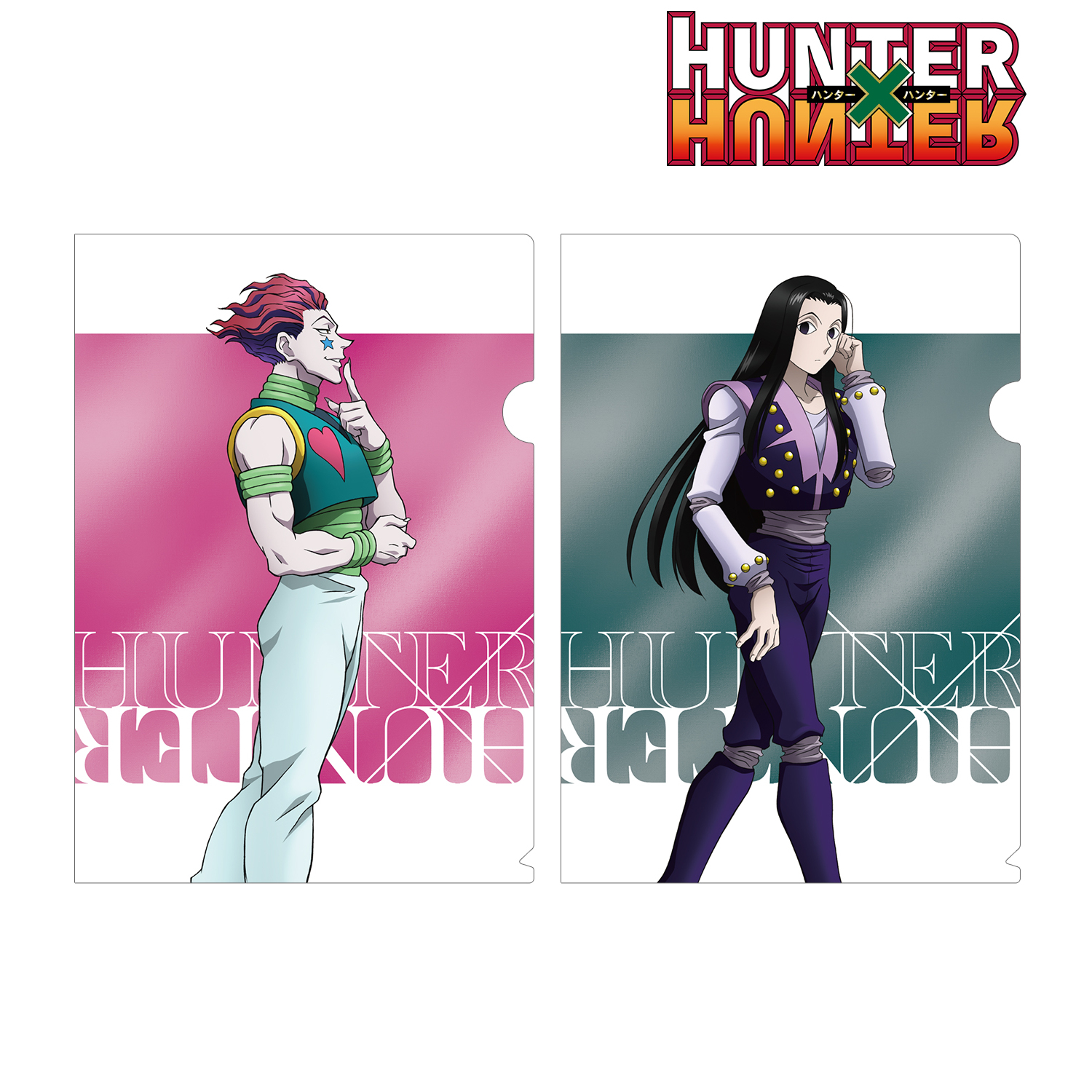 HUNTER×HUNTER_描き下ろし 歩みver. クリアファイル2枚セット ver.C