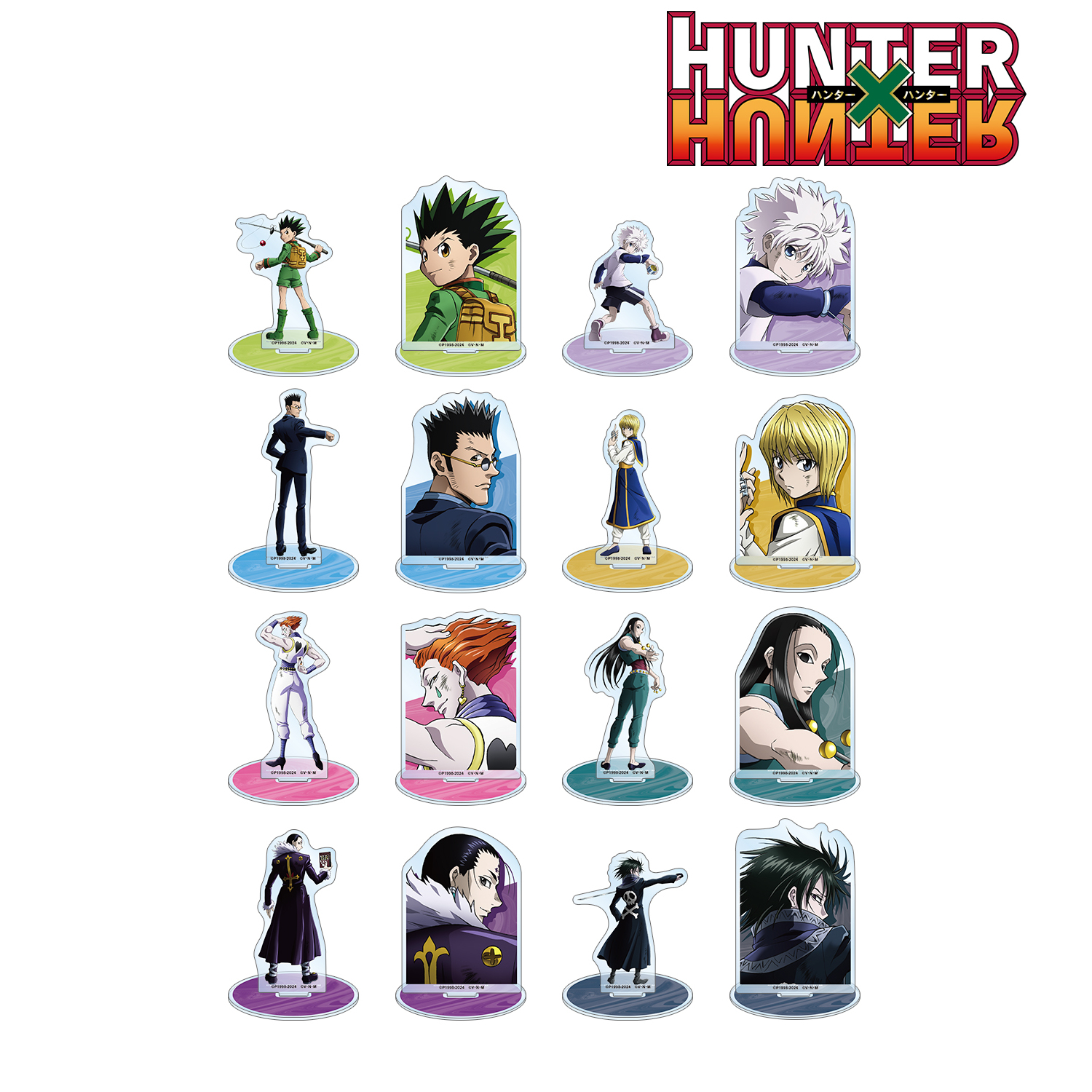 HUNTER×HUNTER_描き下ろし 戦う背中ver. トレーディングアクリルスタンド(単位/コンプリートBOX/16パック入り)