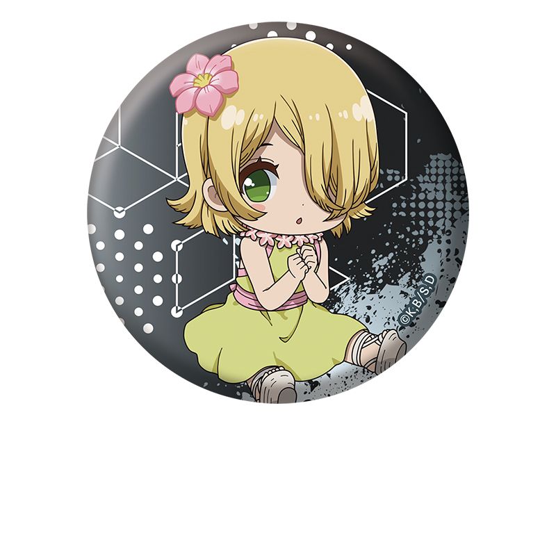 Dr.STONE_ぺたん娘缶バッジ 銀狼 | Dr.STONE（ドクターストーン）公式