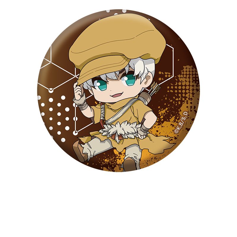 Dr.STONE_ぺたん娘缶バッジ 西園寺羽京 | Dr.STONE（ドクターストーン