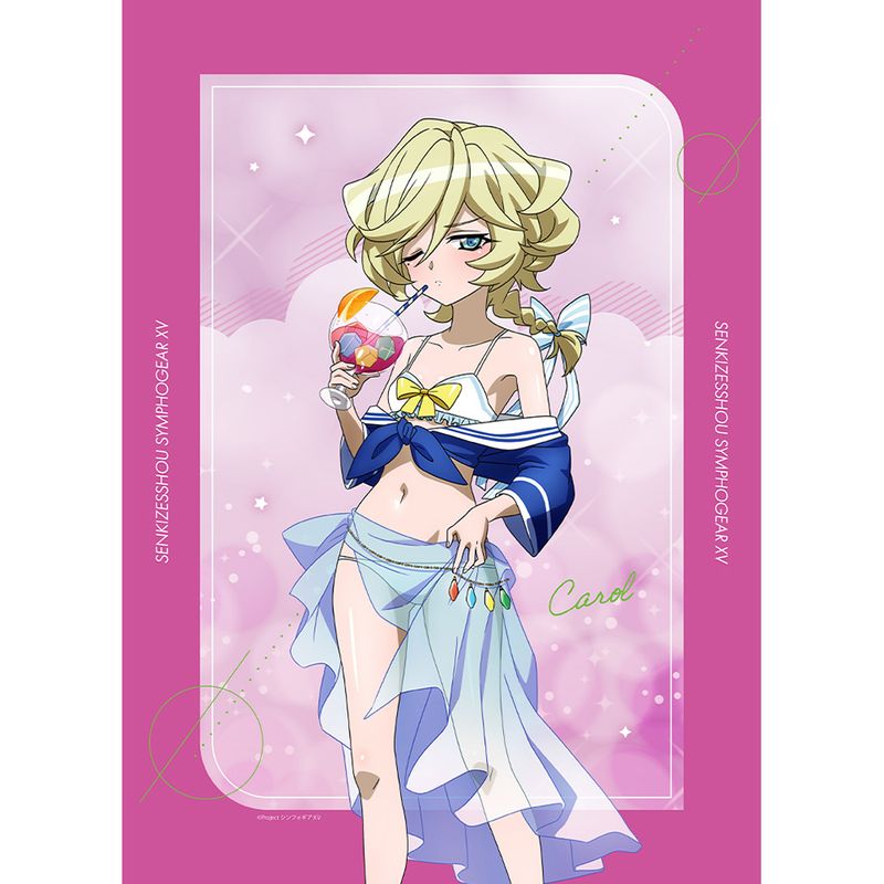 戦姫絶唱シンフォギアXV_描き下ろしB2タペストリー(キャロル/マリン