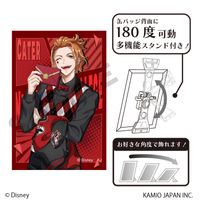 ディズニー ツイステッドワンダーランド_アート缶バッジ ケイト