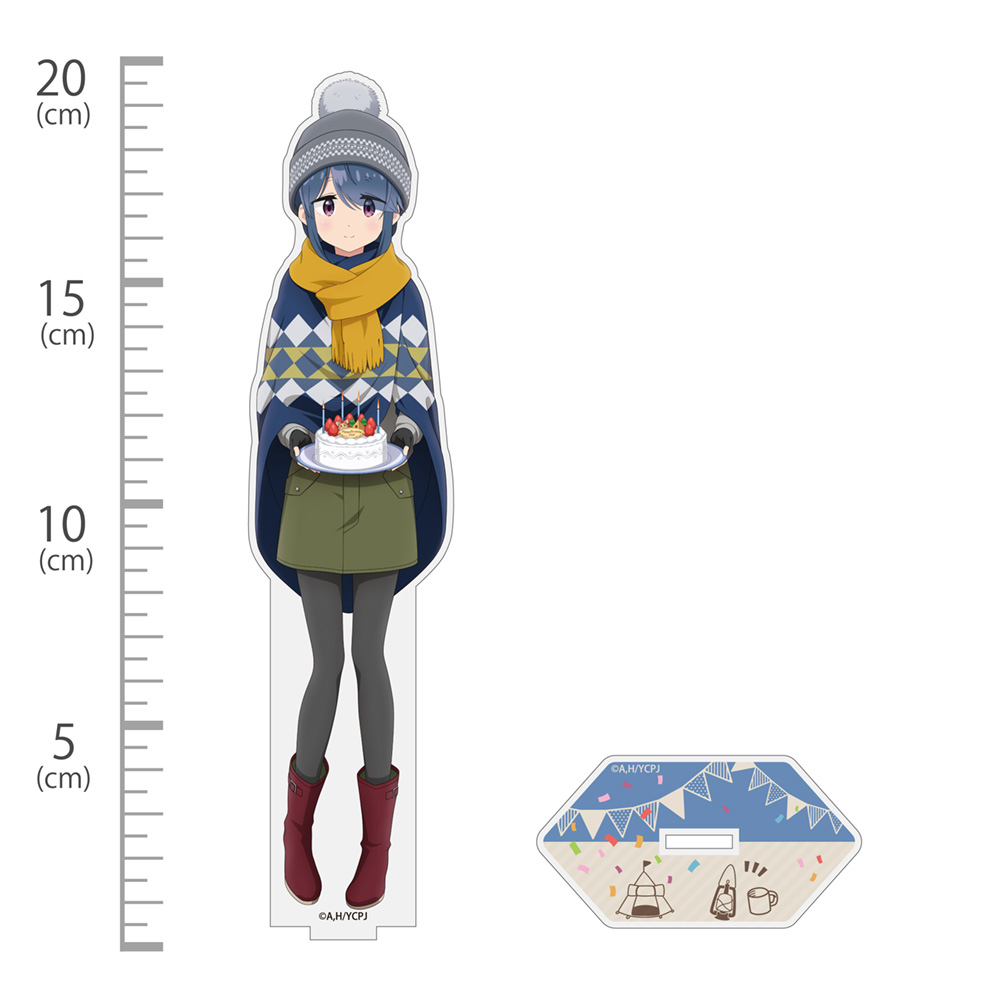 ゆるキャン△ SEASON3_描き下ろし 志摩リン アクリルスタンド(大