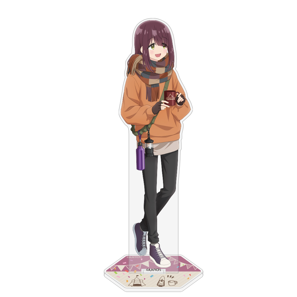 ゆるキャン△ SEASON3_描き下ろし 土岐綾乃 アクリルスタンド(大) バースデーキャンプVer.