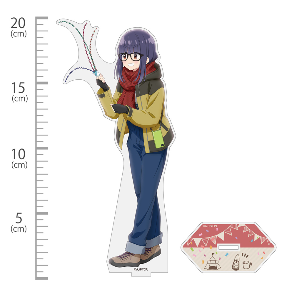 ゆるキャン△ SEASON3_描き下ろし 大垣千明 アクリルスタンド(大