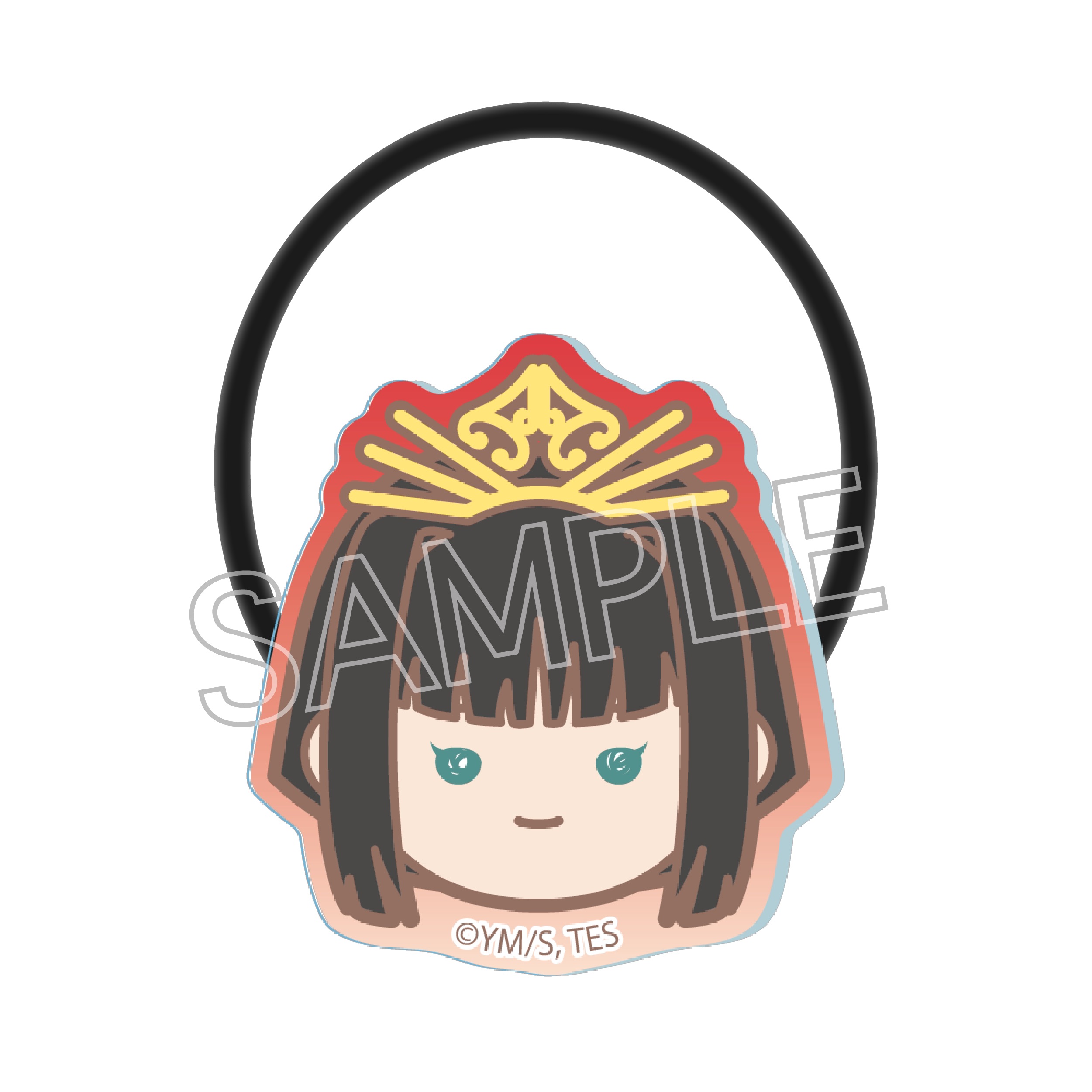 逃げ上手の若君_アクリルヘアゴム 雫