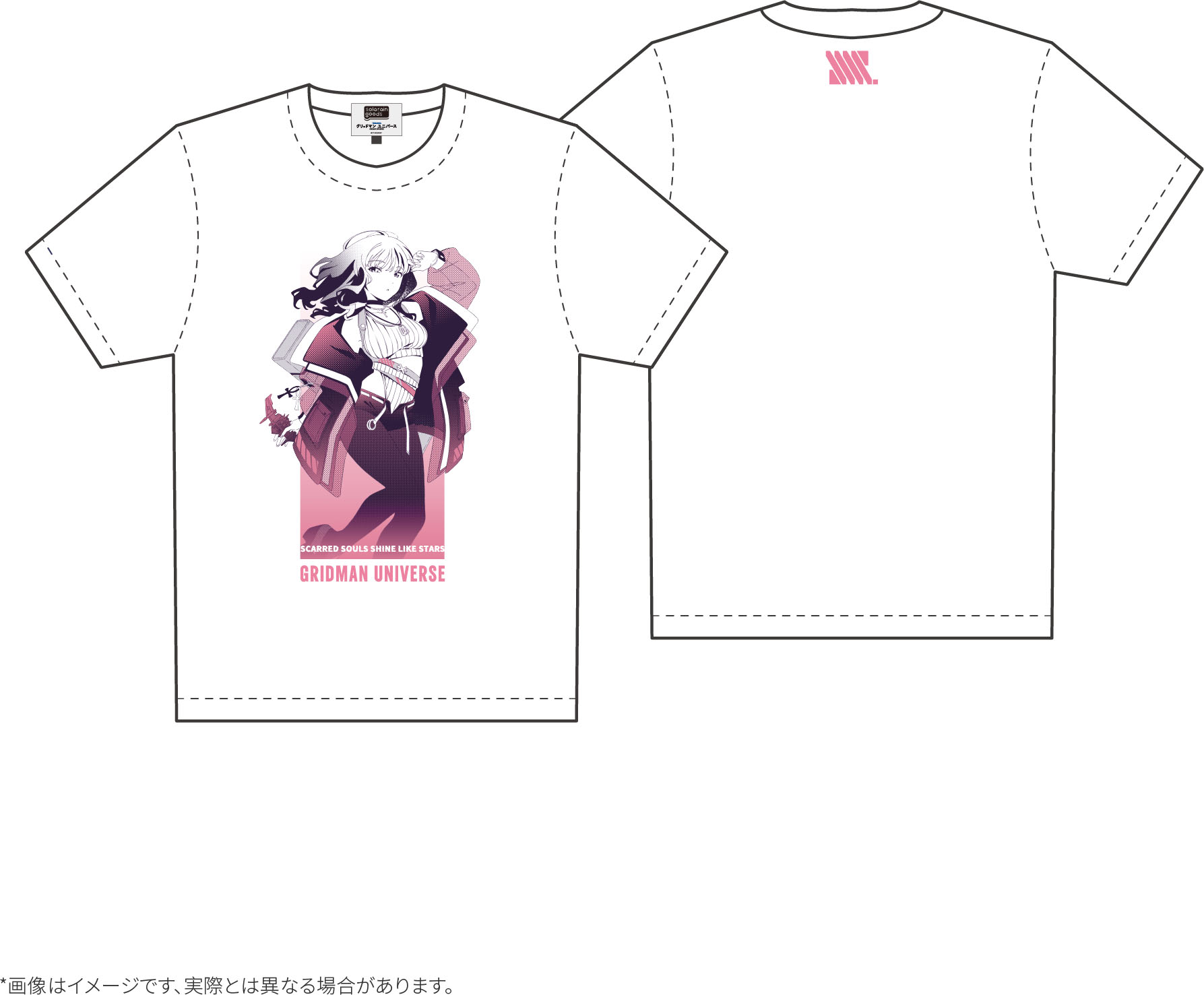グリッドマン ユニバース_Mサイズ_Dreamy Divas Ver. Tシャツ(A) 南夢芽