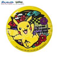 ポケットモンスター_切り絵シリーズ キラキラ缶バッジ ピカチュウ