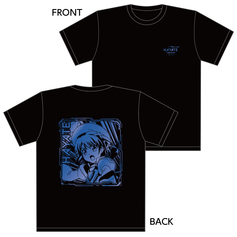 魔法少女リリカルなのはシリーズ_(Mサイズ)_箔プリントTシャツ / 八神 はやて