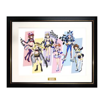魔法少女リリカルなのは 描き下ろしナンバープレート風アルミプレート 高町なのは 魔法少女リリカルなのはシリーズ 描き下ろしナンバープレート風