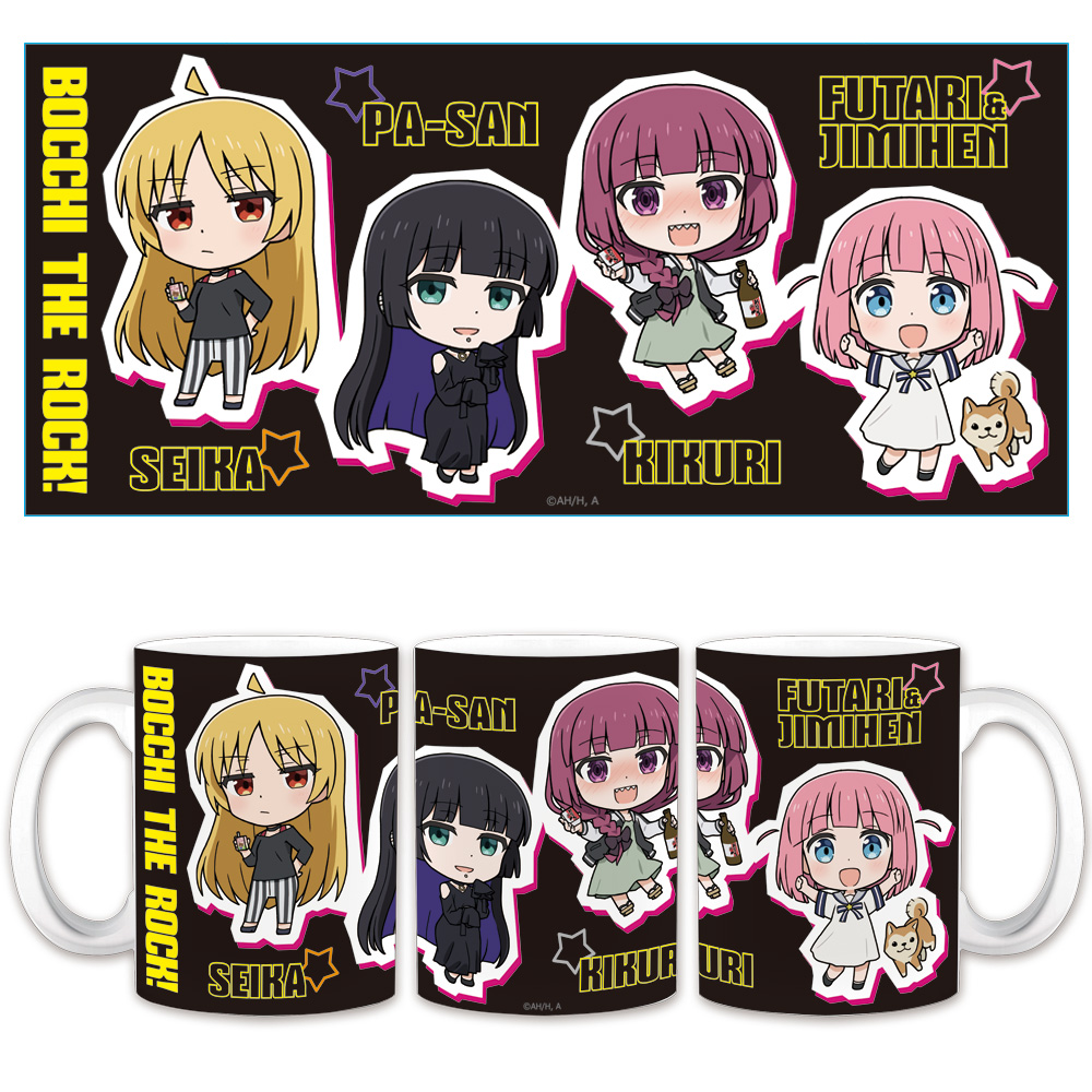 ぼっち・ざ・ろっく!_マグカップ 星歌/PAさん/きくり/ふたり&ジミヘン