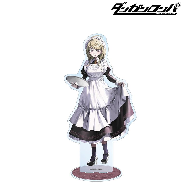 ダンガンロンパ 赤松楓 フロンティアワークス アクリルスタンド ダンガンロンパシリーズ_緜さんイラスト 赤松楓 メイド&執事ver. 特大