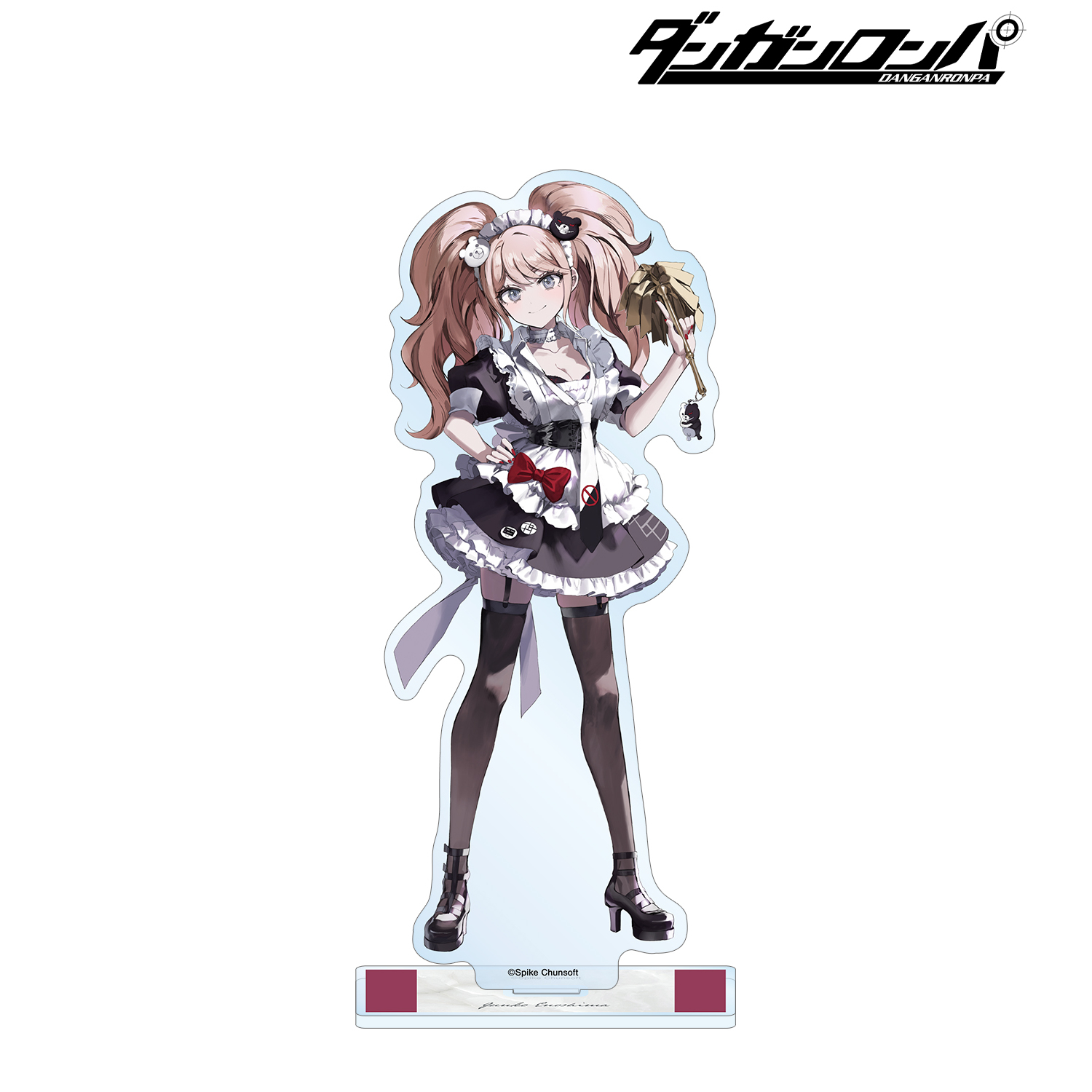 ダンガンロンパシリーズ_緜さんイラスト 江ノ島盾子 メイド&執事ver. BIGアクリルスタンド