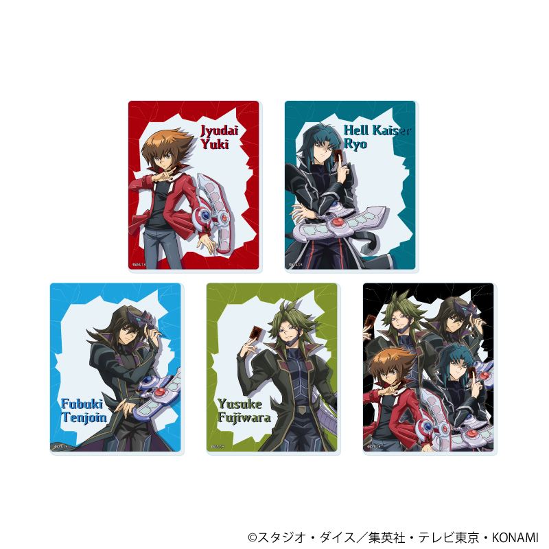 遊☆戯☆王デュエルモンスターズGX_アクリルカード02/BOX(全5種)(描き下ろしイラスト)【コンプリートBOX/5個入り】