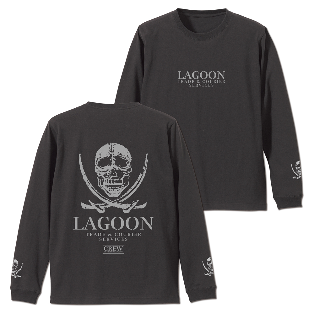 ブラック・ラグーン_サイズS_ラグーン商会 袖リブロングスリーブTシャツ/SUMI