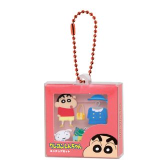 クレヨンしんちゃん ミニチュア ランダム キーリング(BOX) 楽天市場】クレヨンしんちゃん×サンリオキャラクターズ ミニ