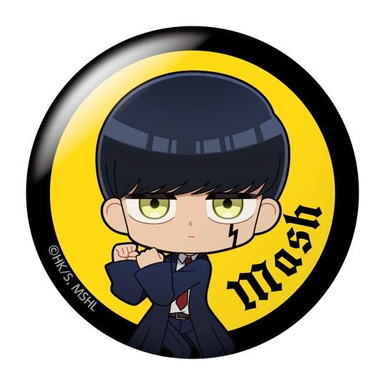 マッシュル-MASHLE-_トレーディングちびキャラ缶バッジ【BOX／8個入り