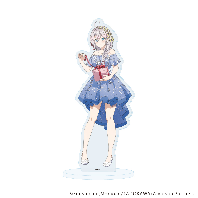 時々ボソッとロシア語でデレる隣のアーリャさん_アクリルスタンド03/アーリャ クリスマス会ver.(描き下ろしイラスト)