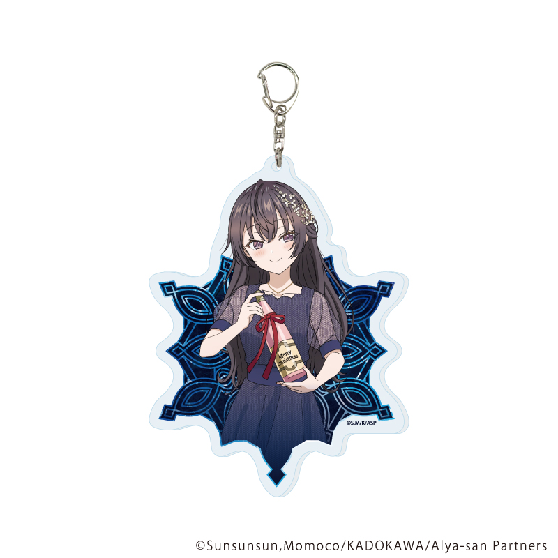 時々ボソッとロシア語でデレる隣のアーリャさん_デカアクリルキーホルダー02/有希 クリスマス会ver.(描き下ろしイラスト)