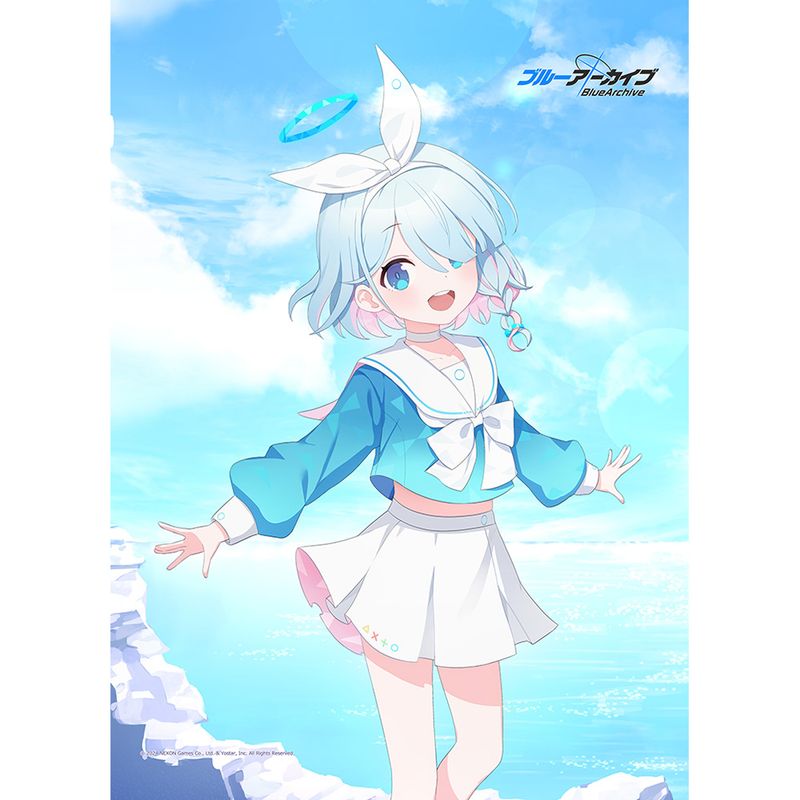 ブルーアーカイブ_描き下ろしB2タペストリー（アロナ）Wスエード