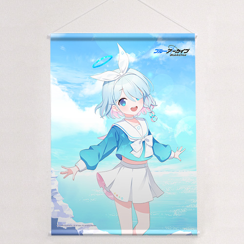 ブルーアーカイブ_描き下ろしB2タペストリー（アロナ）Wスエード