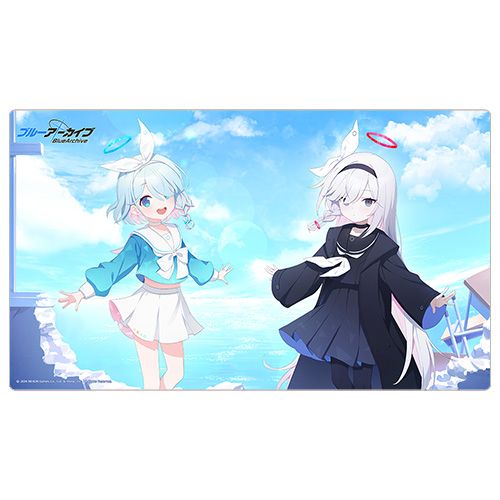 ウィクロス　ブルーアーカイブ　プラナ　プレイマット　未開封品 ブルーアーカイブ_描き下ろしラバーマット（アロナ＆プラナ） | ブルー