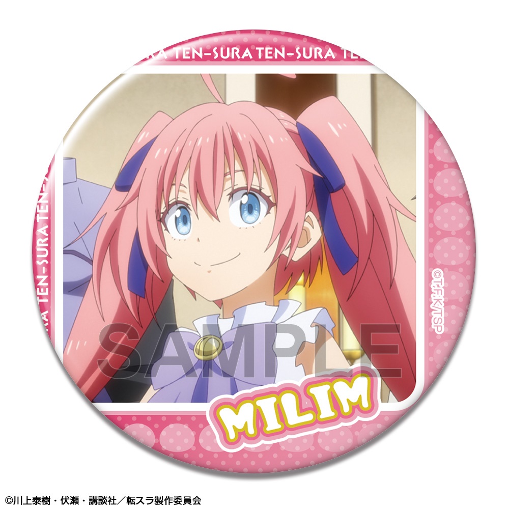 転生したらスライムだった件_缶バッジ Ver.2 デザイン15(ミリム/A)