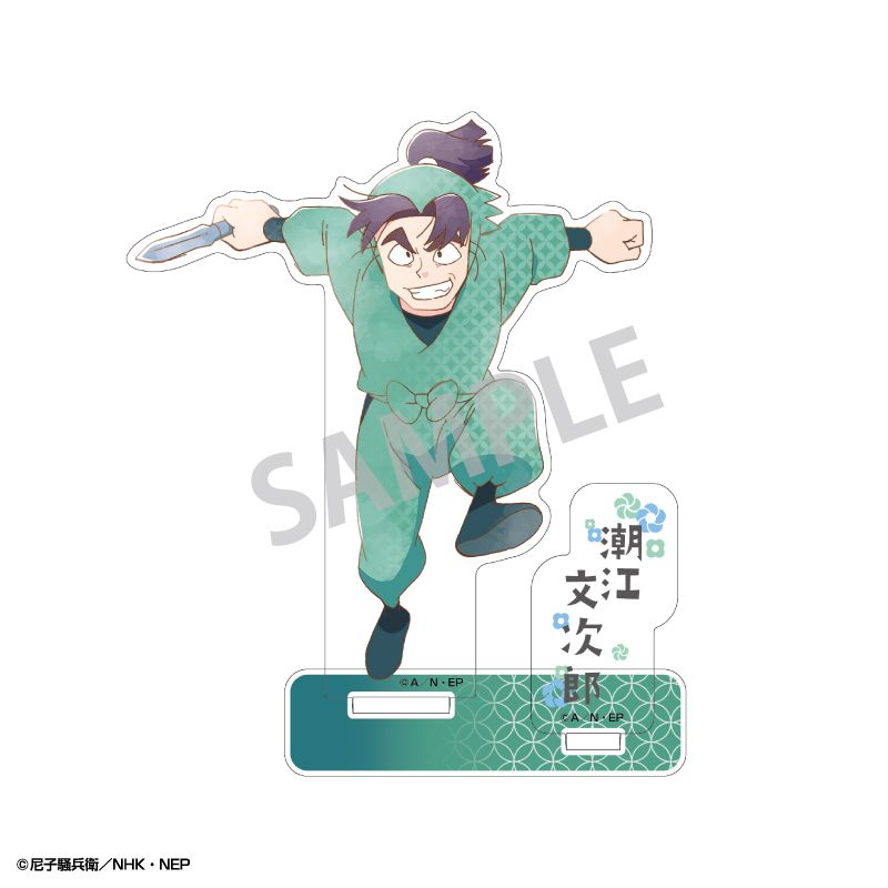 忍たま乱太郎　潮江文次郎　冬　ミニアクリルスタンド 忍たま乱太郎 アクリミニ アクリルスタンド 潮江文次郎 : らしんばん