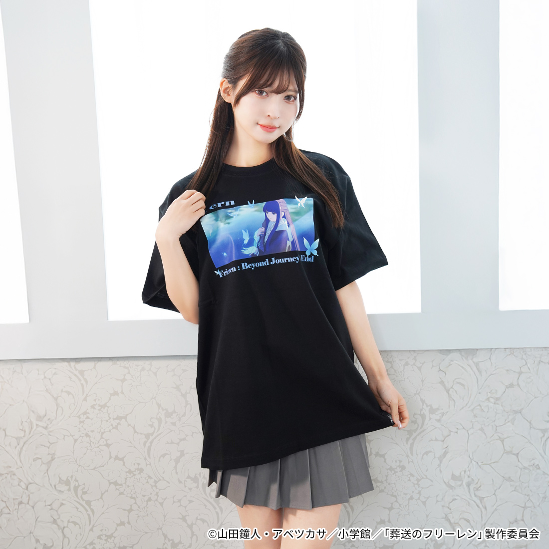 葬送のフリーレン_Lサイズ_アート Tシャツ フェルン