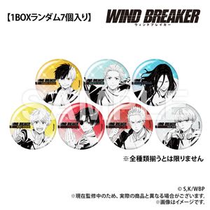 WIND BREAKER Trading Can Badge Collection (All 7 Types) - BOX