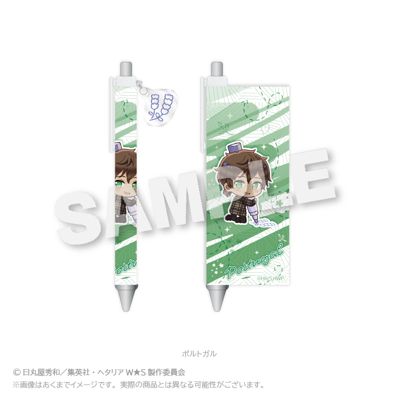 ヘタリア World★Stars_チャーム付きボールペン　おえかきっちょ ver.　ポルトガル