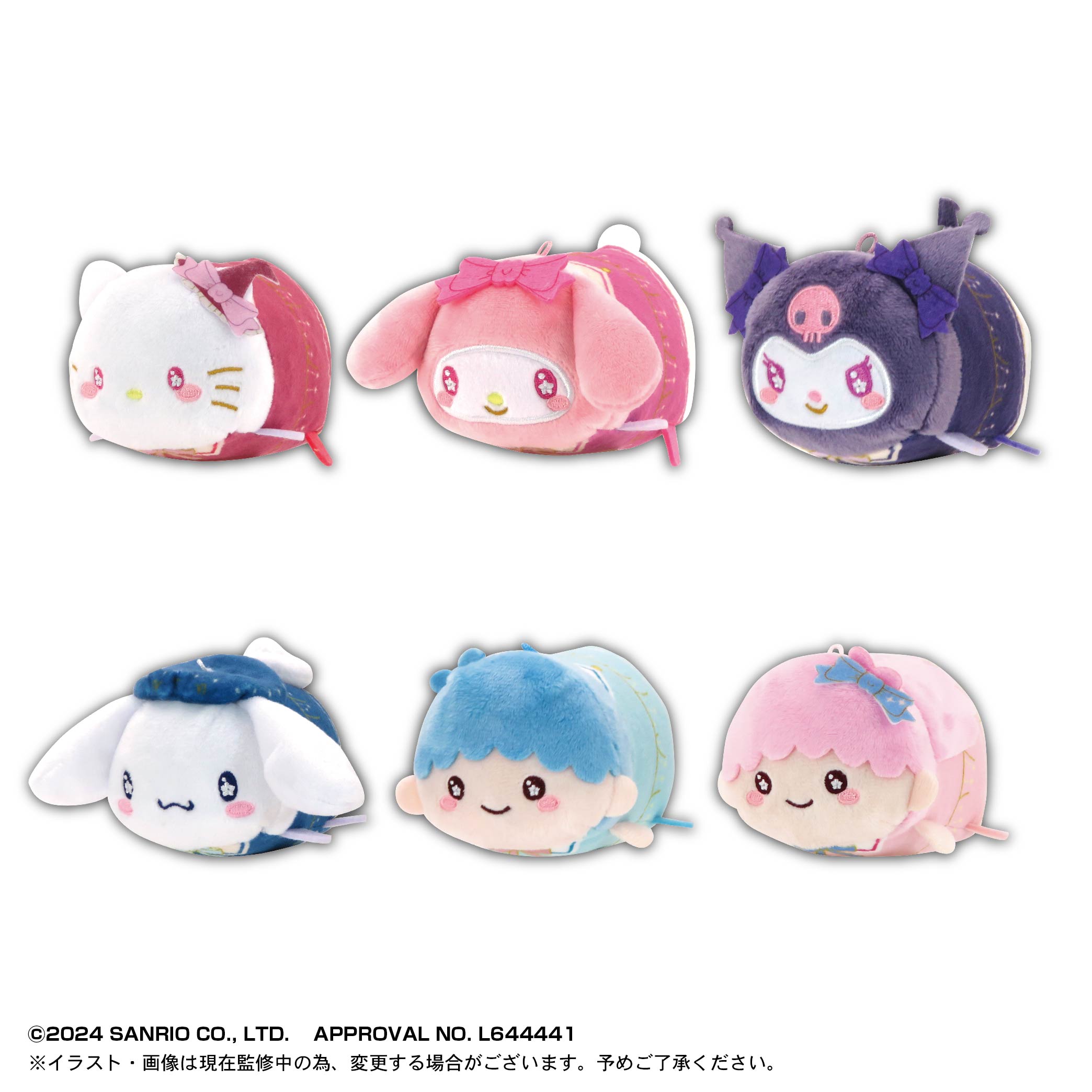 サンリオキャラクターズ_SR-127 ぽてコロマスコット6【BOX／6個
