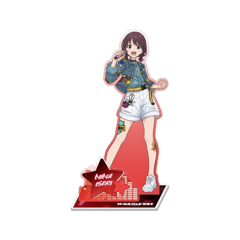 ガールズバンドクライ_ライブ衣装アクリルスタンド 井芹仁菜