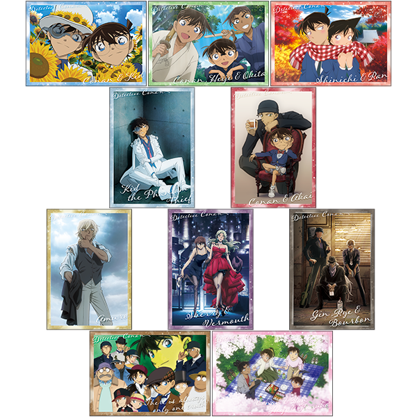 名探偵コナン_ミニクリアポスターコレクション 【BOX／10パック入り