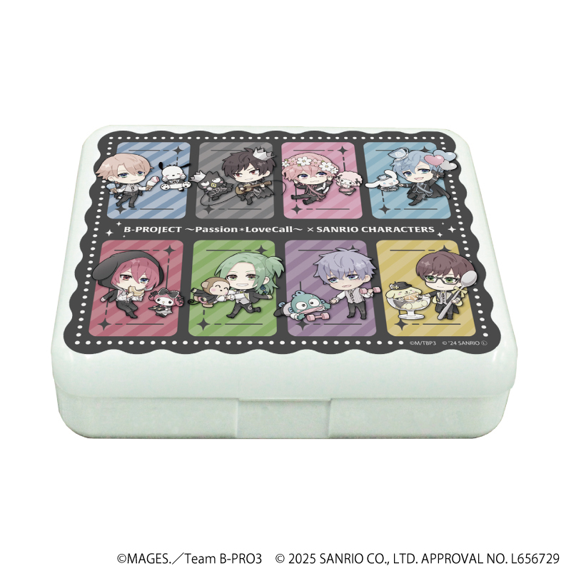 B-PROJECT～熱烈＊ラブコール～×サンリオキャラクターズ_小物ケース02/Bver.(ミニキャライラスト)